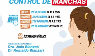 Municipio impulsa campaña “Tu piel también habla: aprendé a escucharla”