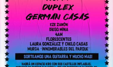 El domingo se realizará un festival popular en el Polideportivo de Barrio Bouchard