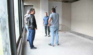 El edificio para la sede de la Región Centro tiene un 55 ?avance de obra