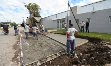 Siguen los trabajos de bacheo en distintos puntos de la ciudad