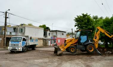 Bº Roque Sáenz Peña: sigue el plan de mejora y refuncionalización del sector