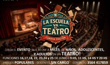 4ta Edición de 'La Escuela va al Teatro'