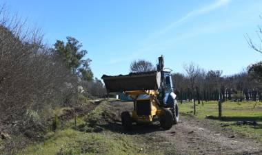 Se realizan tareas de mantenimiento y limpieza en canales del sector norte de la ciudad