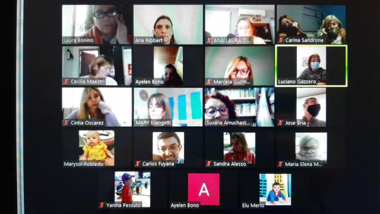 La Oficina municipal de Discapacidad participó de una reunión virtual con la provincia 