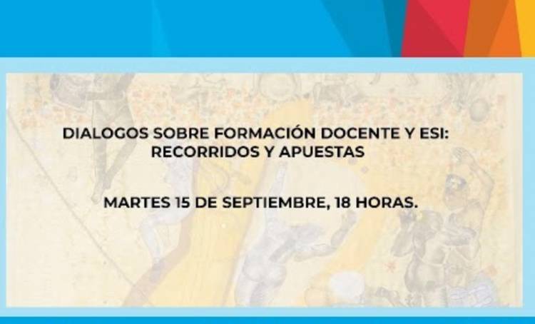 Invitan a conversatorio sobre Formación Docente y ESI