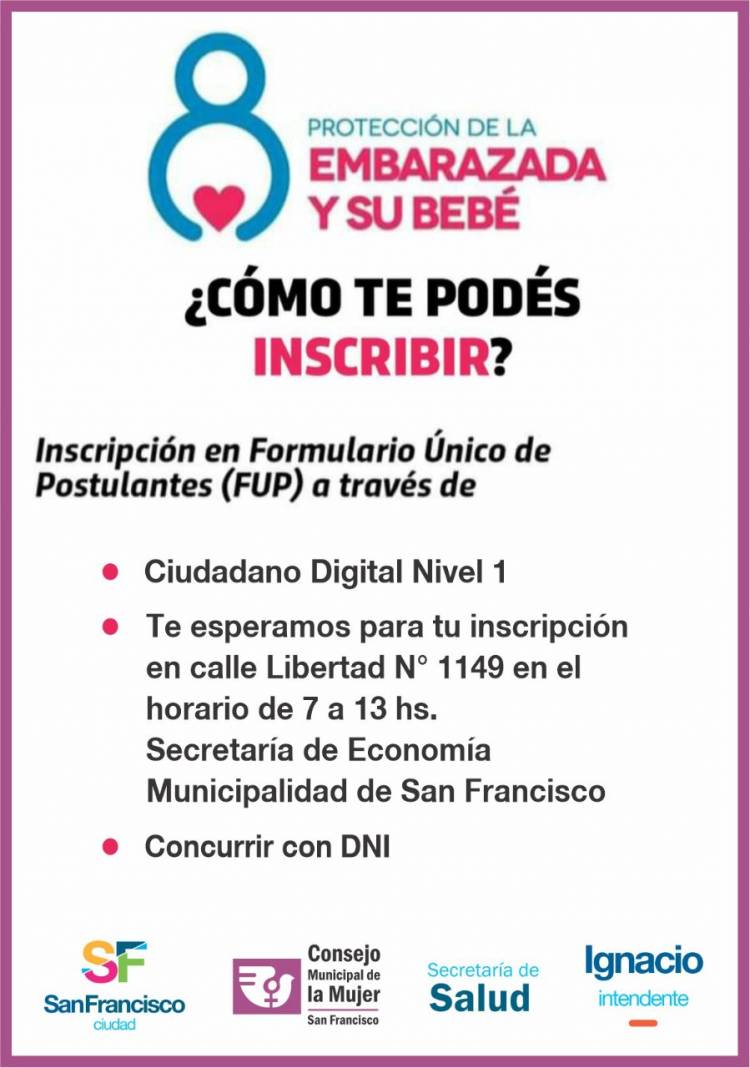 Consejo de la Mujer: como sumarse al Programa Protección de la Embarazada y su Bebé