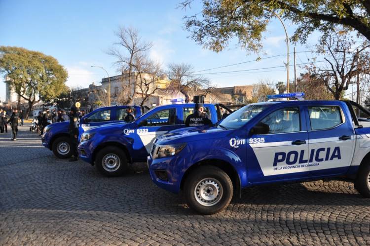 El Departamento San Justo recibió nuevas unidades y equipamiento para la policía
