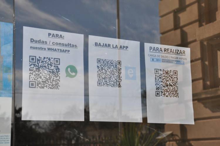 Estacionamiento medido: nuevos códigos QR para facilitar la realización de distintos trámites*