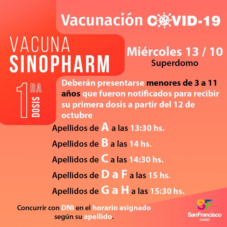 Operativo Vacunación COVID 19