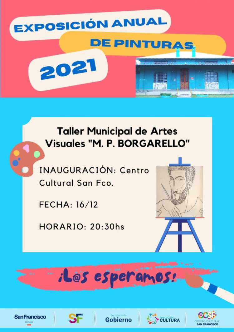Exposición anual del Taller Municipal de Artes Visuales Miguel P. Borgarello