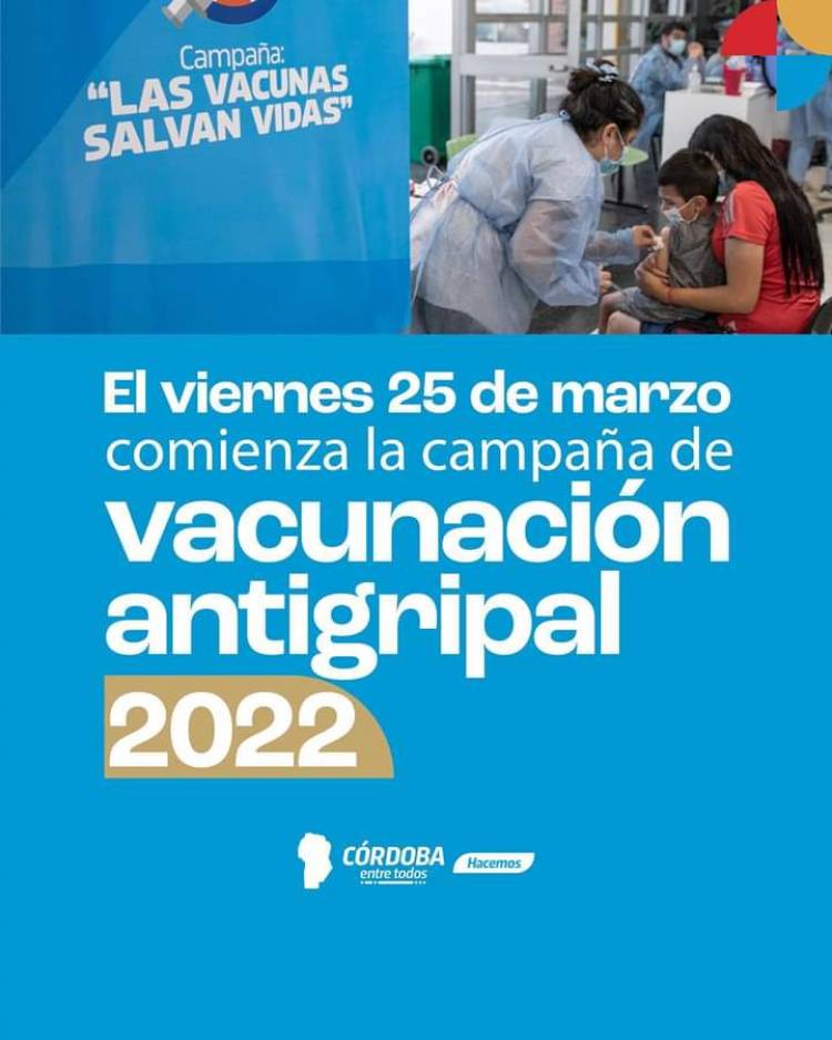 Comenzó la campaña de vacunación antigripal