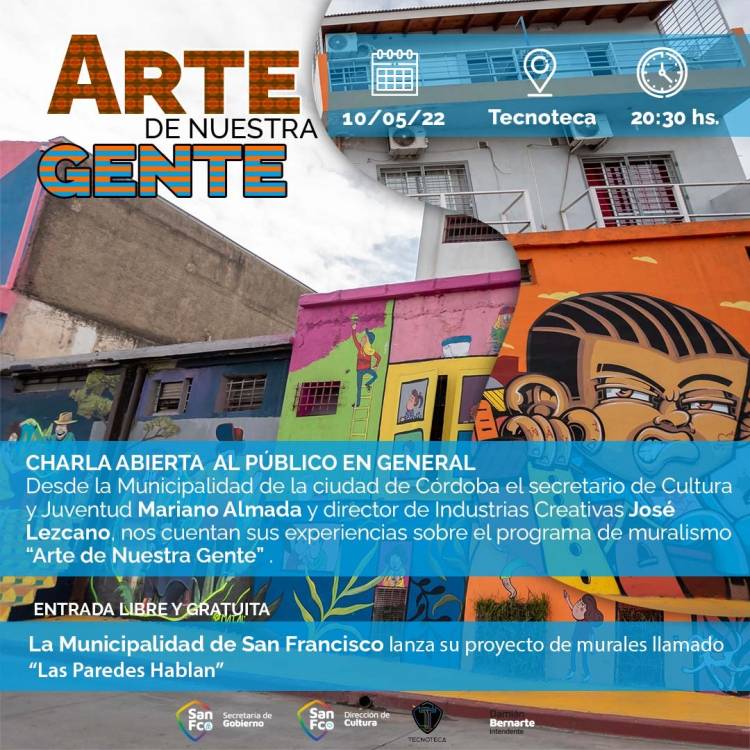 Charla abierta sobre muralismo