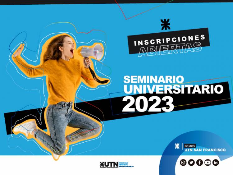 UTN San Francisco: inscripciones abiertas para el Seminario Universitario extensivo 2023