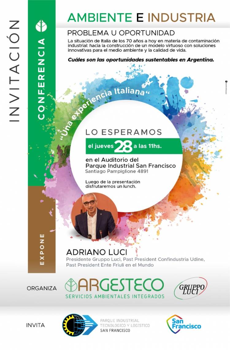 Conferencia: “Ambiente e Industria, problema u oportunidad”