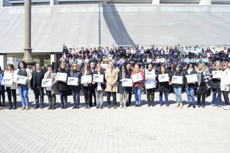 Bernarte encabezó el acto conmemoración por los 136 años de fundación de la ciudad