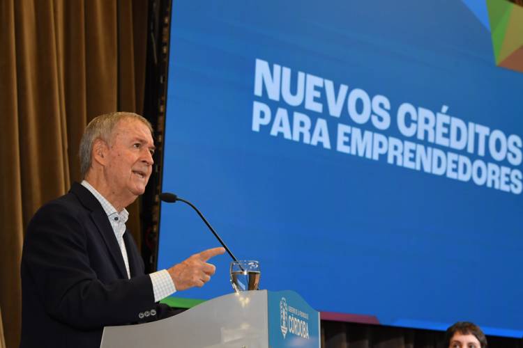 Schiaretti presentó una nuevalínea de créditos para emprendedores Novedades