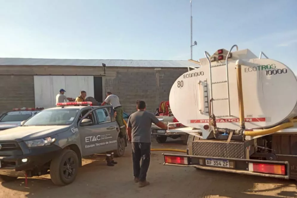 Fueron contenidos los incendios de Tala Cañada y Copina