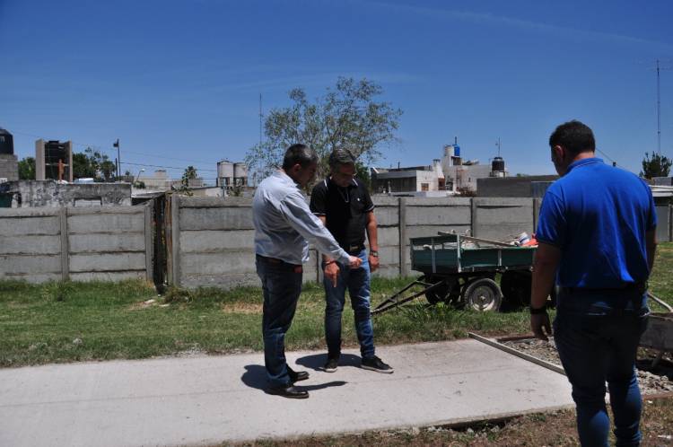 Continúa la refuncionalización del Paseo del Ferrocarril Mitre