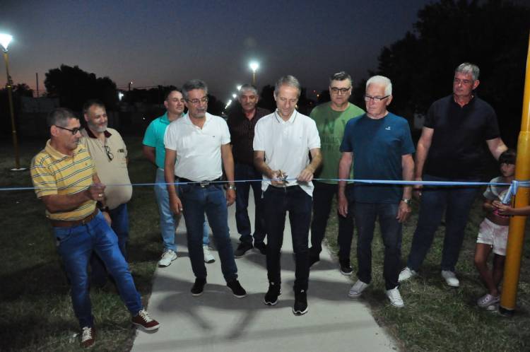 Quedó inaugurada la primer etapa del Paseo del Ferrocarril Mitre