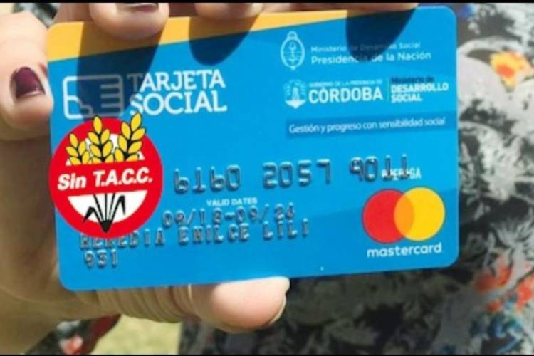 Hoy se acredita la Tarjeta Social para Celíacos