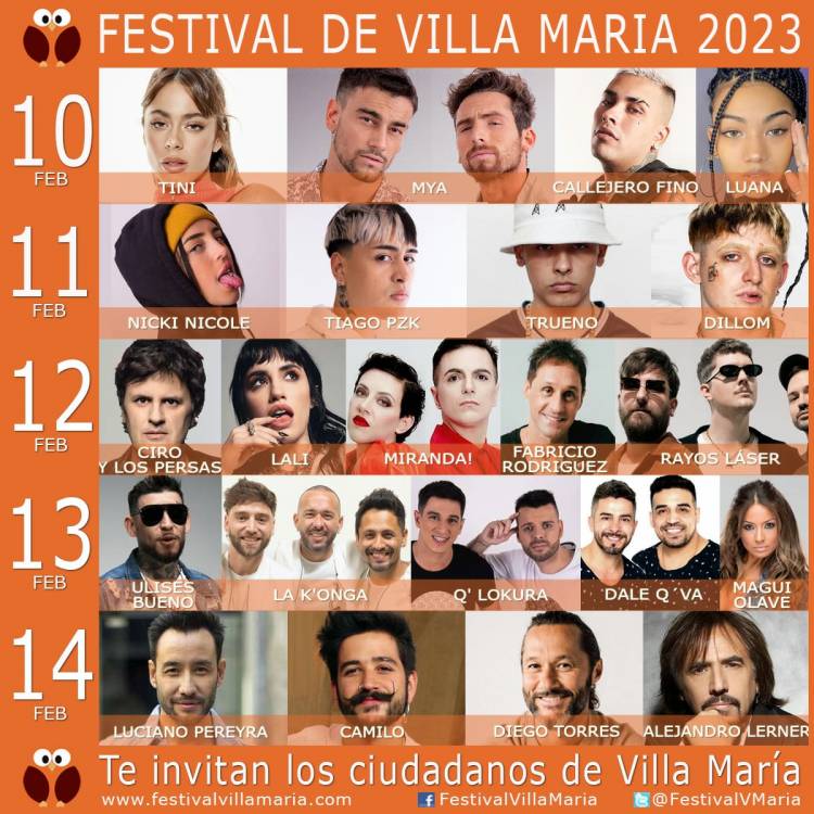 Se presentó en San Francisco el “Festival de Peñas” de Villa María
