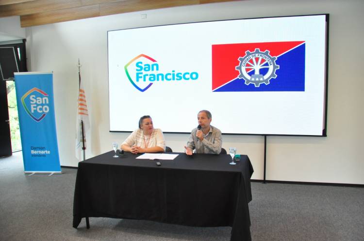 San Francisco firmó un convenio de colaboración con la municipalidad de Alicia