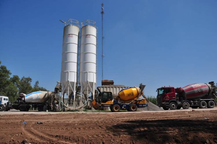El municipio amplía su Planta Hormigonera