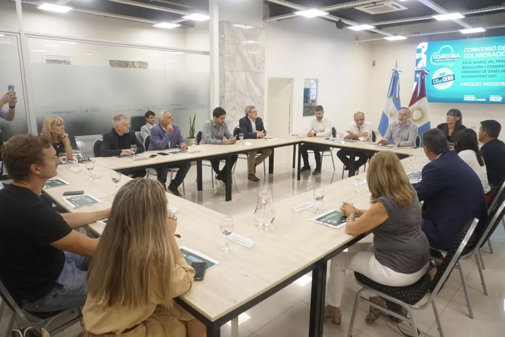 Acuerdo de reducción de gases de efecto Invernadero en parques industriales