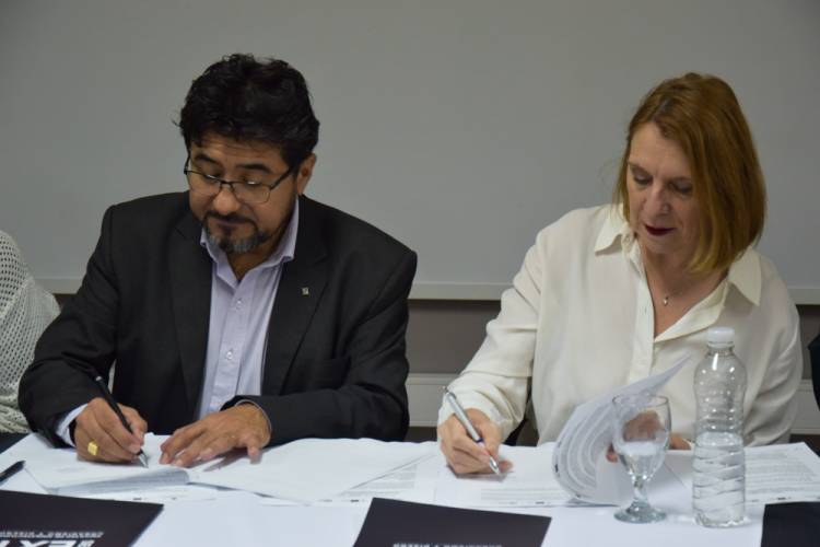 UTN San Francisco firmó un convenio con la UNC
