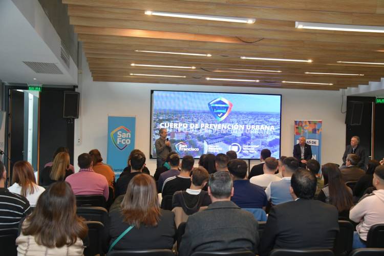 Cuerpo de Prevención Urbana: comienzan las capacitaciones