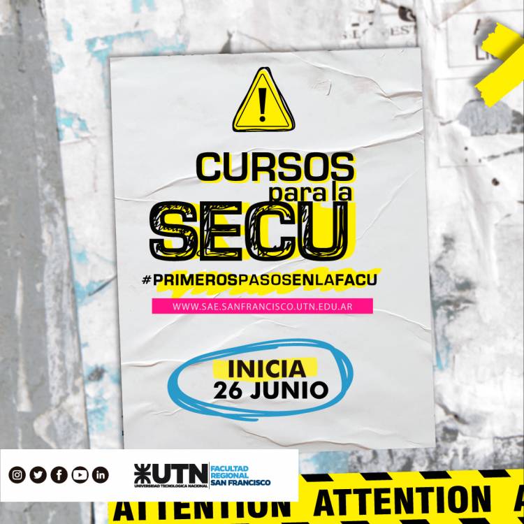 UTN: Inscripciones abiertas para los Cursos para la Secu