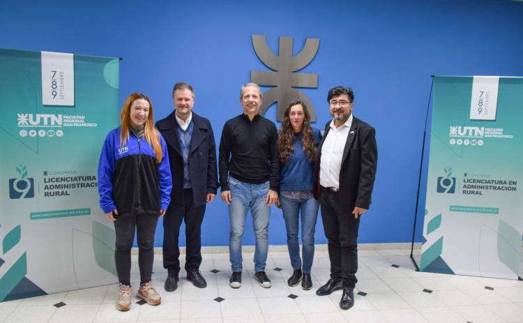 UTN San Francisco: Se realizó el lanzamiento del 9° Congreso Nacional de Licenciatura en Administración Rural