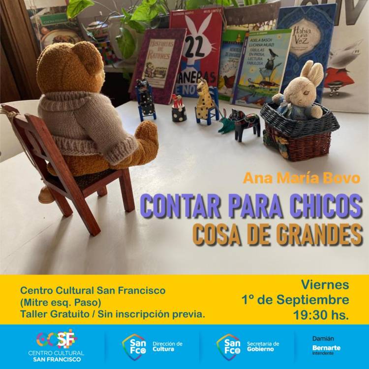 “Contar para chicos, Cosa de Grandes”