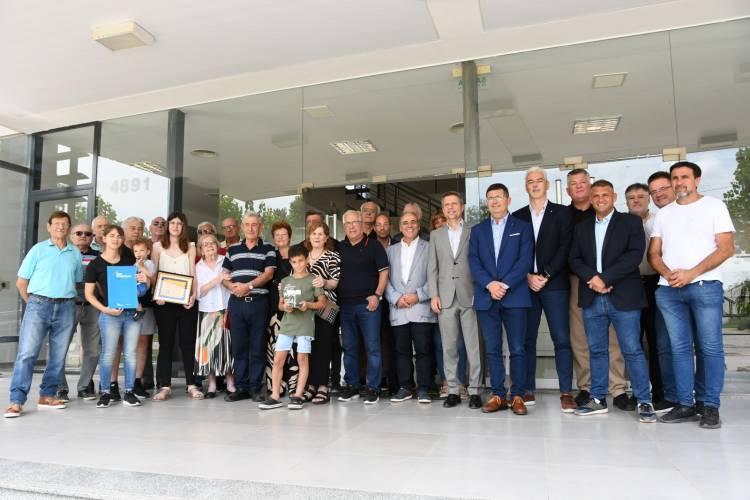 Quedó designada una calle del Parque Industrial con el nombre de Jorge F. Carisio