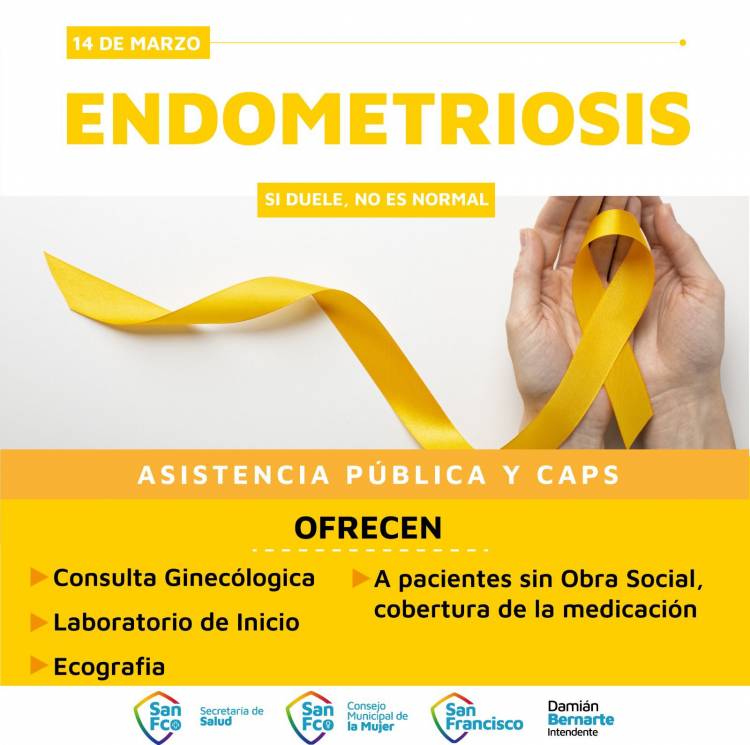 14 de Marzo: Día Mundial de la Endometriosis: “si duele, no es normal”