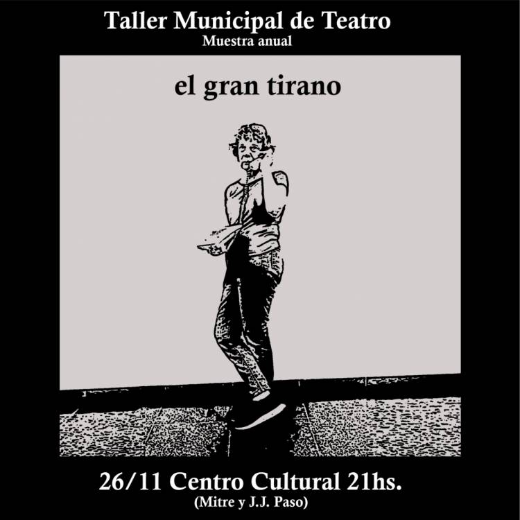 Muestra Anual del Taller de Teatro Municipal en el CCSF