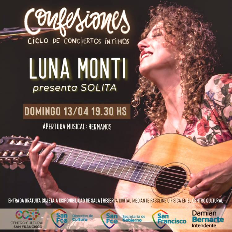 Confesiones: Ciclo de conciertos íntimos en el Centro Cultural