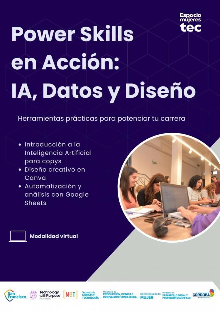 Se pone en marcha el curso de Power Skills en Acción: IA, Datos y Diseño