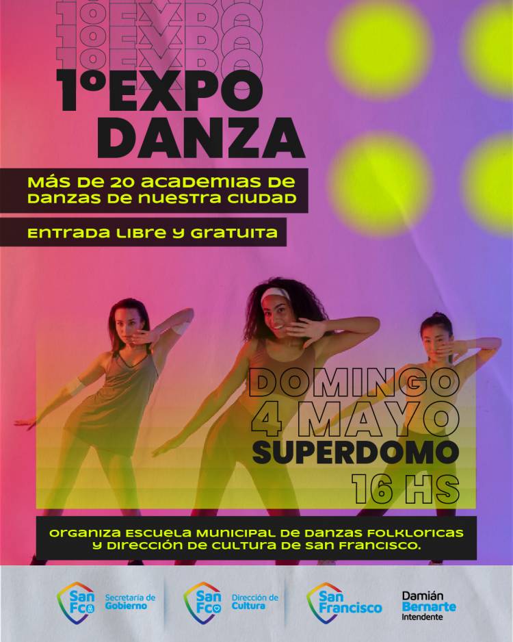 San Francisco se llena de ritmo: llega la 1ra Expo Danza