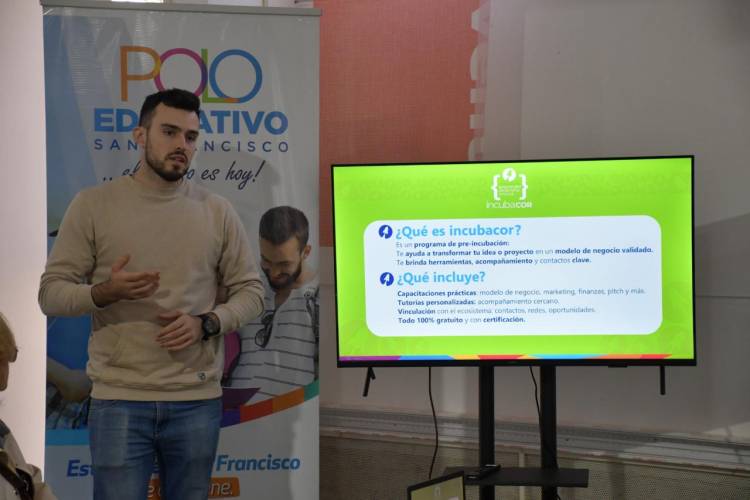 IncubaCor busca acompañar y potenciar a más emprendedores de San Francisco y la región
