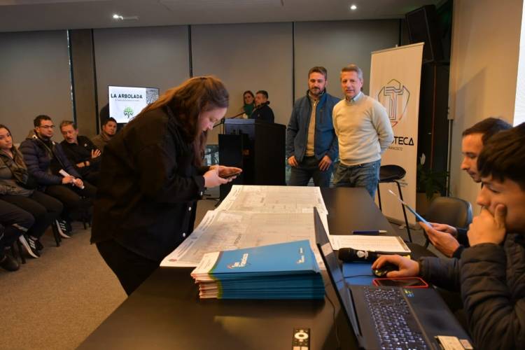 Finalizó el proceso de selección de lotes de La Arbolada