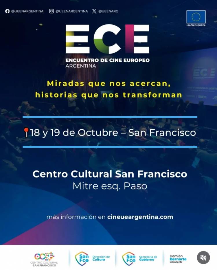 San Francisco será sede del Encuentro de Cine Europeo 2025