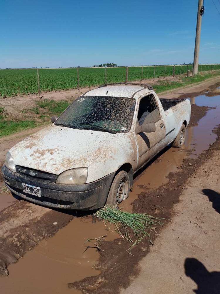 Guardia Local y Policía Rural recuperaron una camioneta robada en Devoto