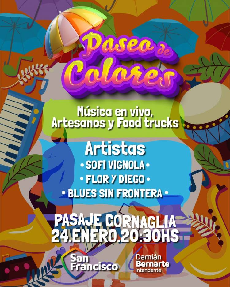 Este sábado llega una nueva edición del “Paseo de Colores”