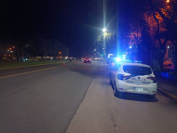 Controles nocturnos reforzados: retuvieron vehículos y labraron nueve actas por infracciones