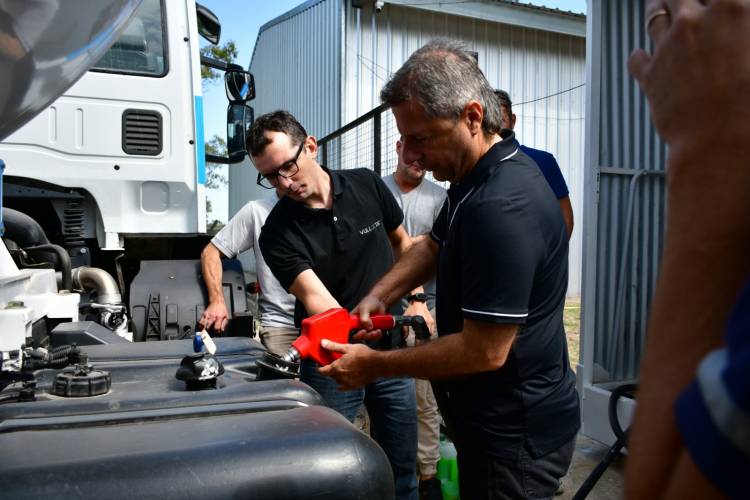 Municipio sustentable: más de 100 vehículos comenzarán a utilizar biodiesel