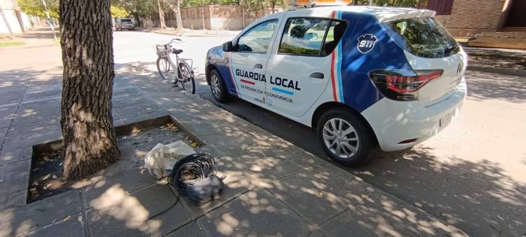 Un hombre fue detenido por robo en flagrancia en un domicilio