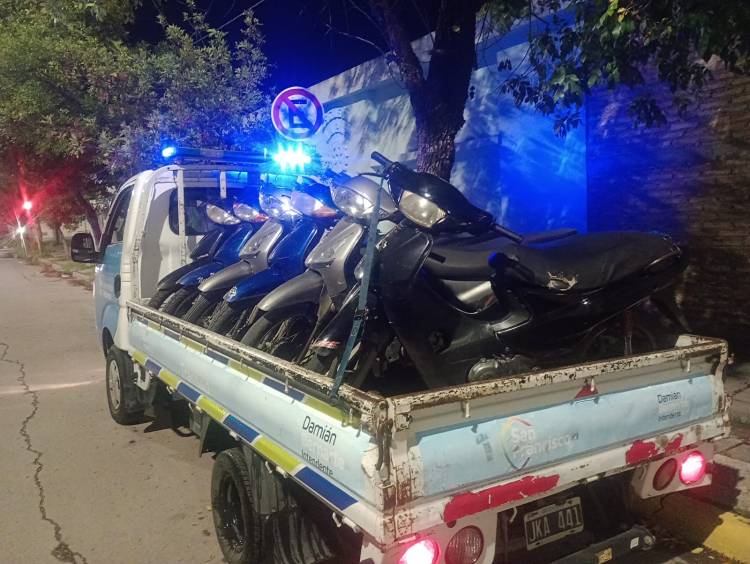 Amplios operativos de control: retuvieron 20 motos por diversas infracciones