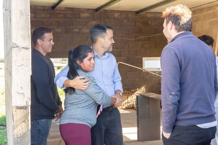 Asistencia a localidades afectadas por el temporal: la Provincia acompaña a familias del sudeste con aportes y obras