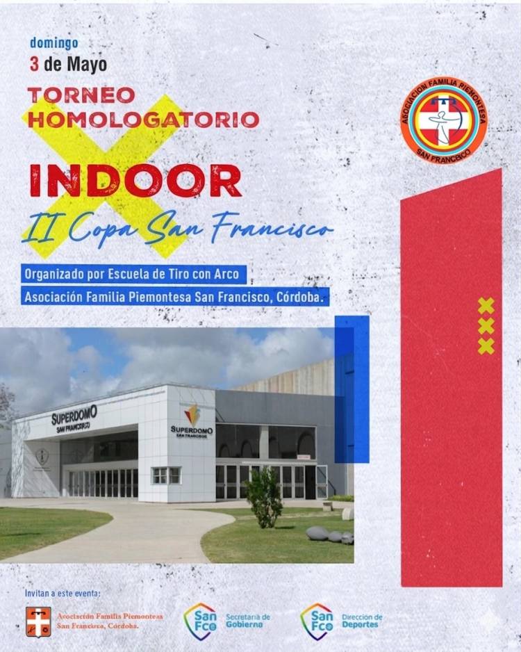 San Francisco será sede de la II Copa de Tiro con Arco con presencia nacional